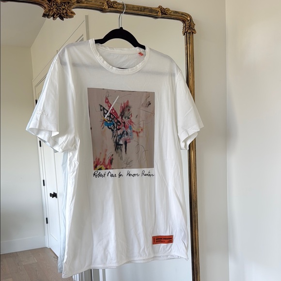 Heron White Graphic T-Shirt